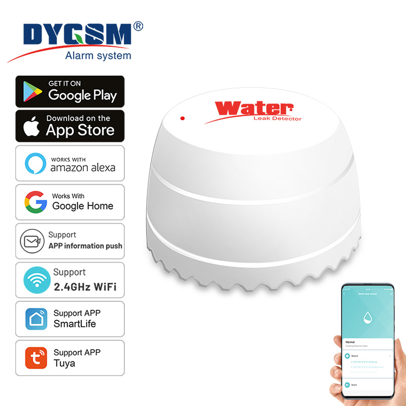 Smart Home Ikea - Tuya WiFi Waterlekdetector Overstromingssensor Smart Life