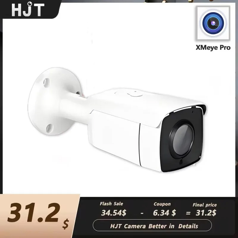 Smart Home Microsoft - HJT,5MP,PoE,IP-beveiliging Francomo,3.6MM,Smart Detection, Outdoor,Surveillance Francomous,XMeye,PoE,NVR,Home Francomo