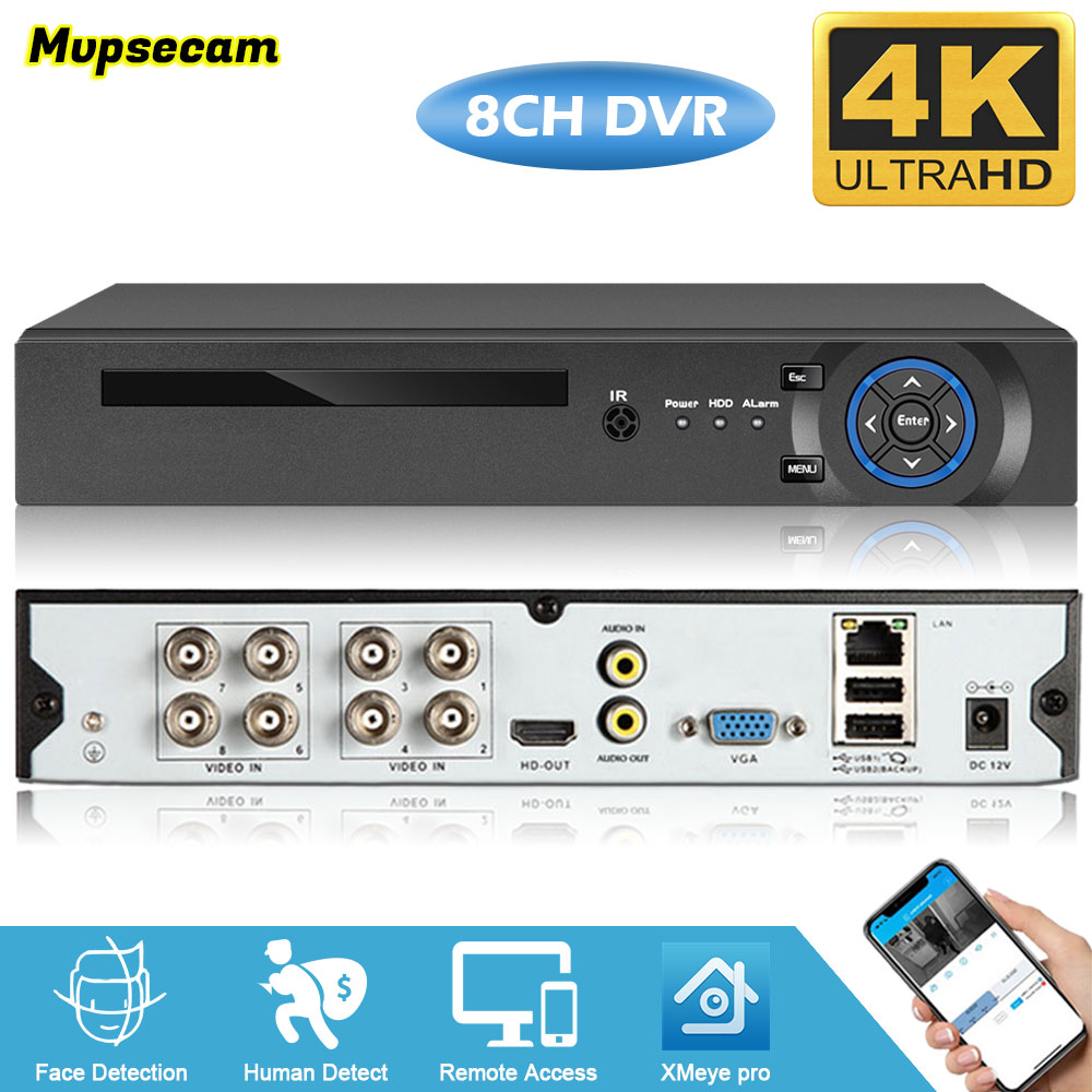 Smart Home Microsoft - Xmeye 4K 8MP Beveiliging CCTV DVR