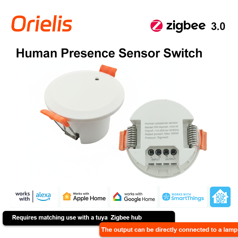 Zigbee Motion Sensor - ZIGBEE 3.0 MmWave Radar Menselijke aanwezigheid
