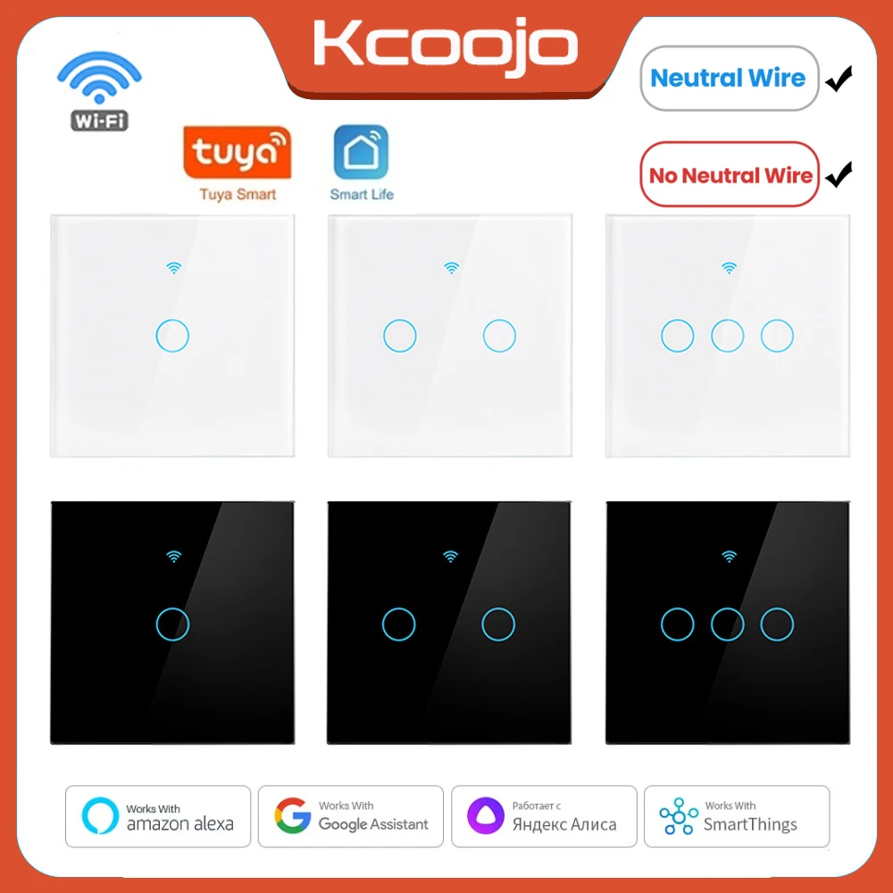Smart Home Ikea - Tuya Wifi EU Smart Switches 1/2/3/4Gang