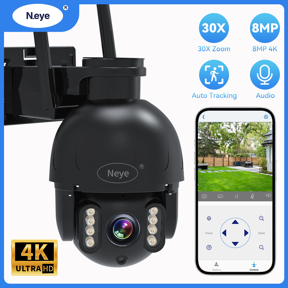 Smart Home Os - Neye SP100 PTZ WiFi Camera 8MP