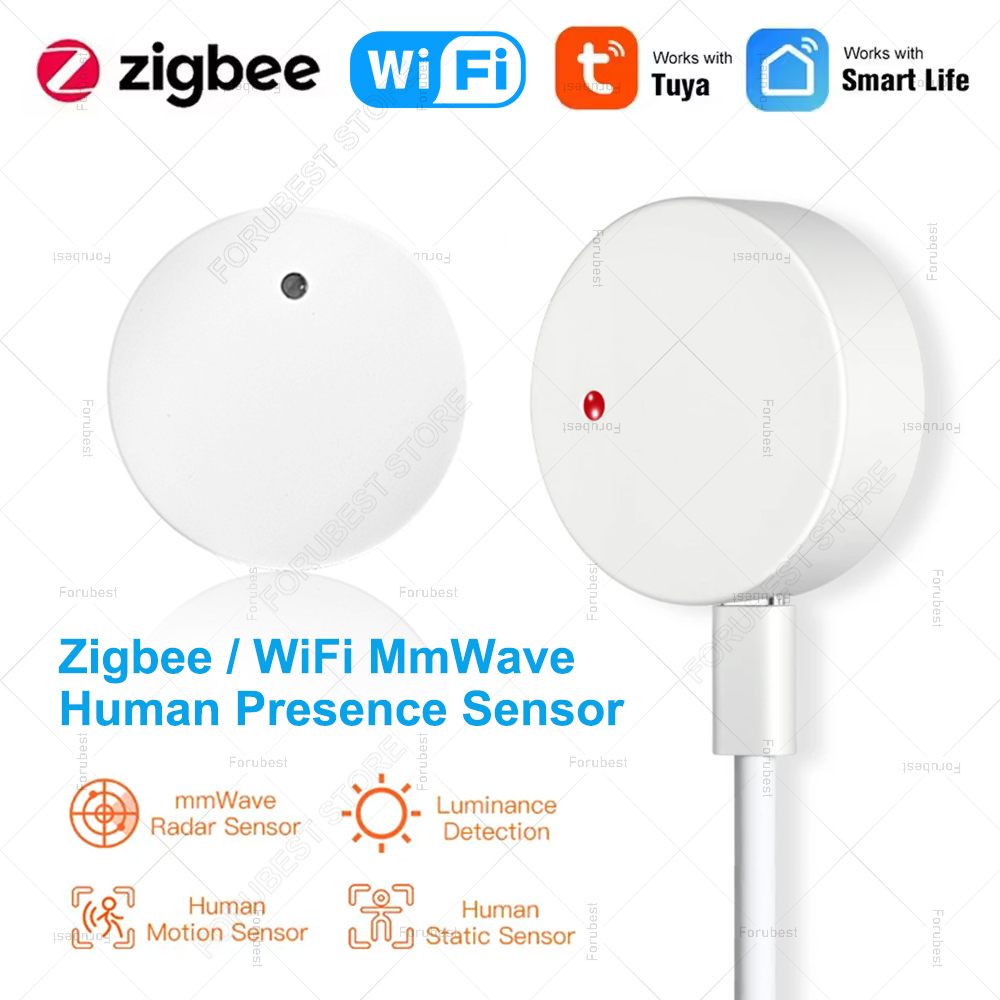 Zigbee Motion Sensor - ZigBee Wifi MmWave Menselijke aanwezigheid Bewegingssensor