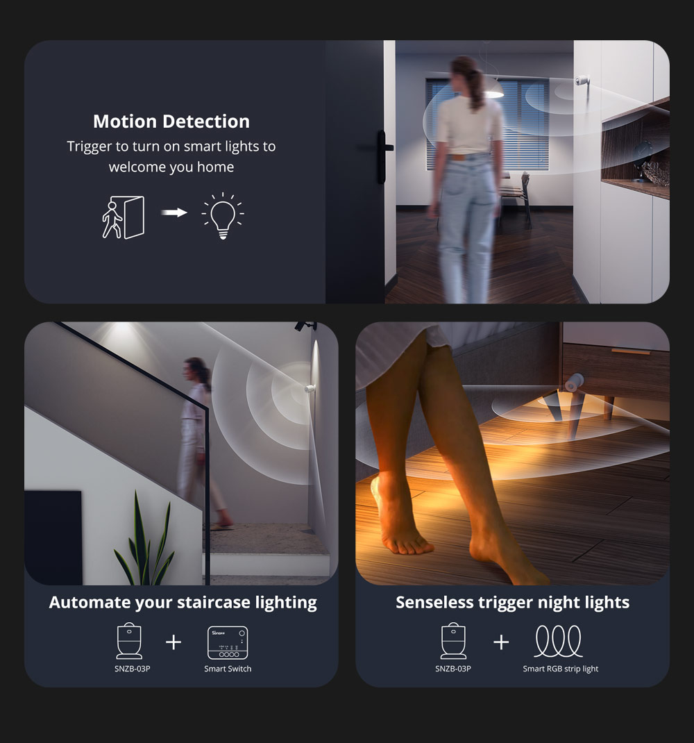 SONOFF SNZB-03P Zigbee bewegin - Zigbee Motion Sensor recensie en prijs
