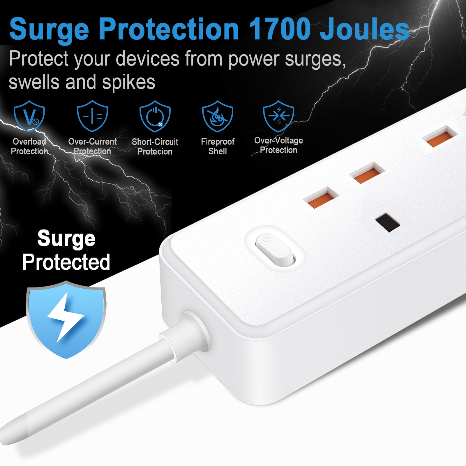 Stekkerdoos Elektrisch stopcon - Smart Power Strip recensie en prijs