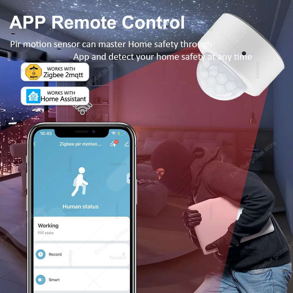 ZigBee PIR Bewegingssensor Min - Zigbee Motion Sensor recensie en prijs