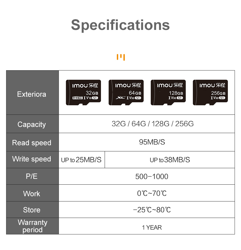 Imou Originele 32GB 64GB 128GB - Smart Home Ezviz recensie en prijs