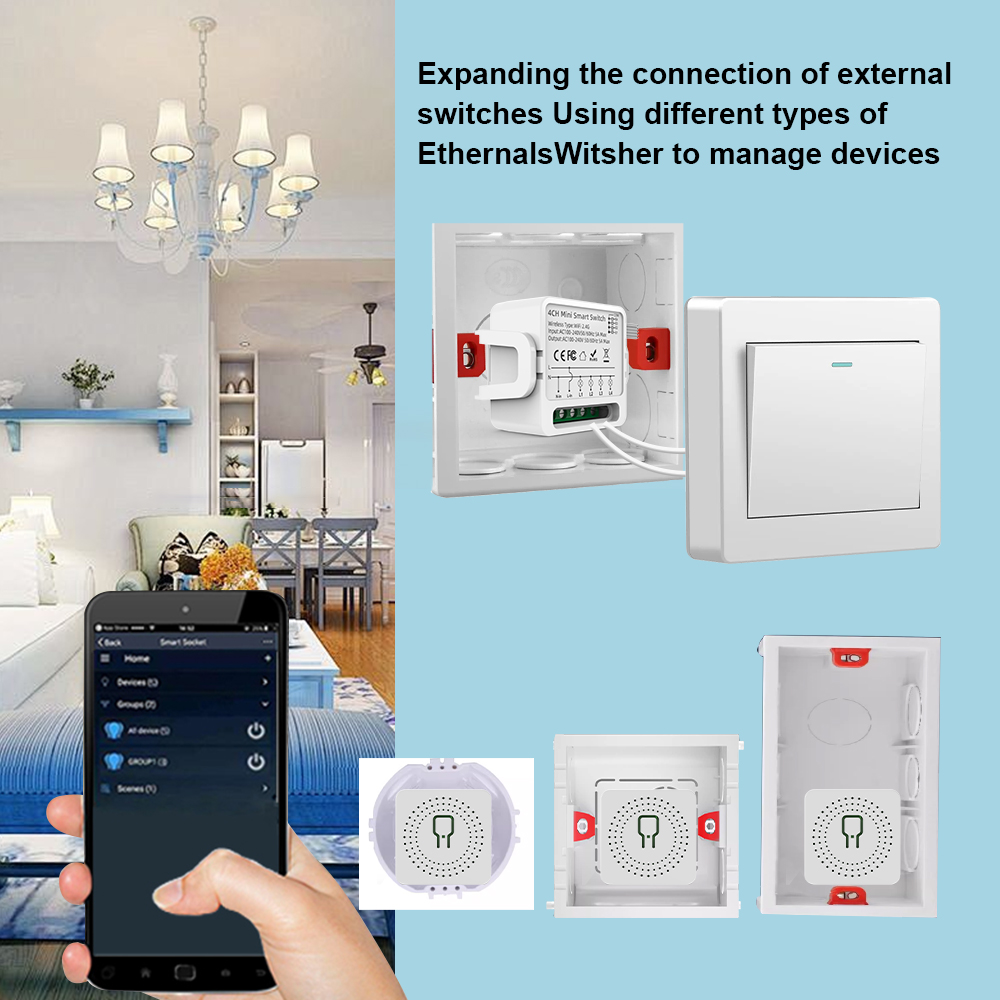 Tuya WiFi Smart Switch 1/2/3/4 - Smart Home Ikea recensie en prijs