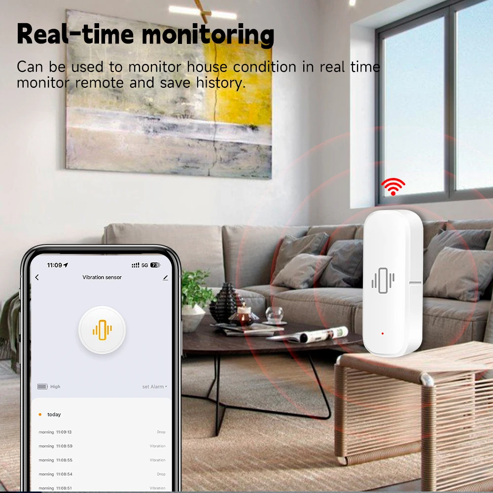 WiFi/Zigbee slimme trillingsse - Zigbee Motion Sensor recensie en prijs