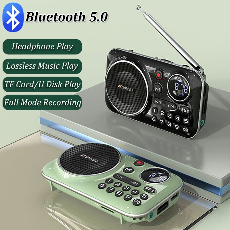 Draagbare Bluetooth 5.0-radiol - Smart Elderly Home recensie en prijs