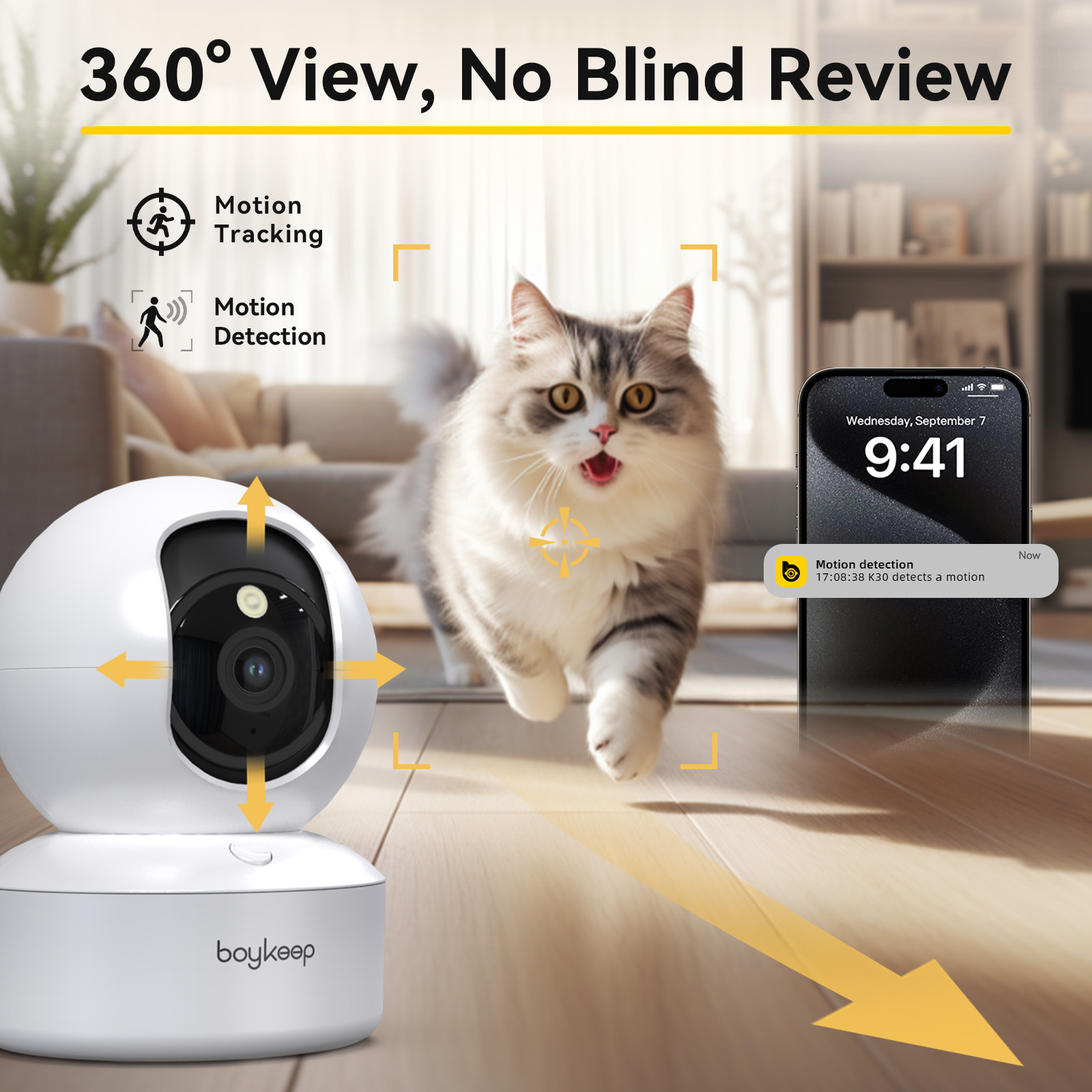 Boykeep 2K hondencamera met te - Smart Home Ezviz recensie en prijs