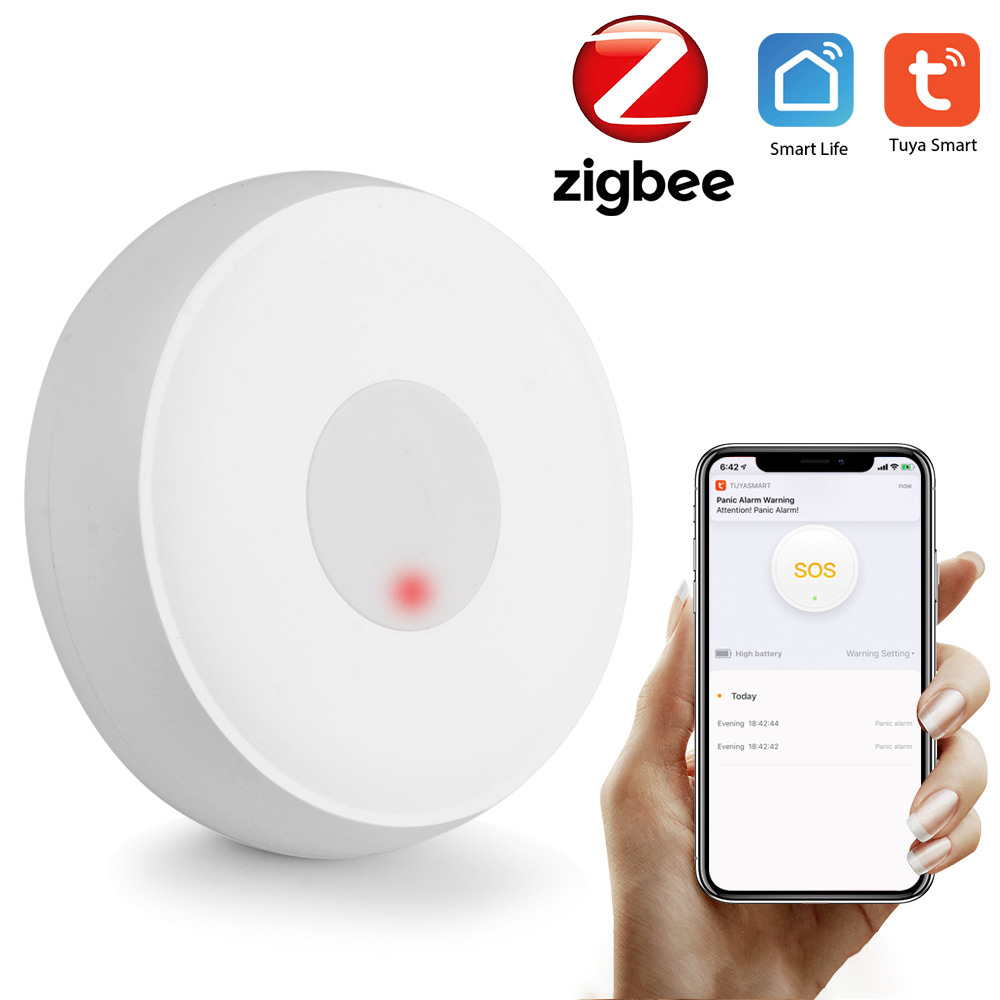 Draadloze paniekknop Tuya Oude - Smart Elderly Home recensie en prijs