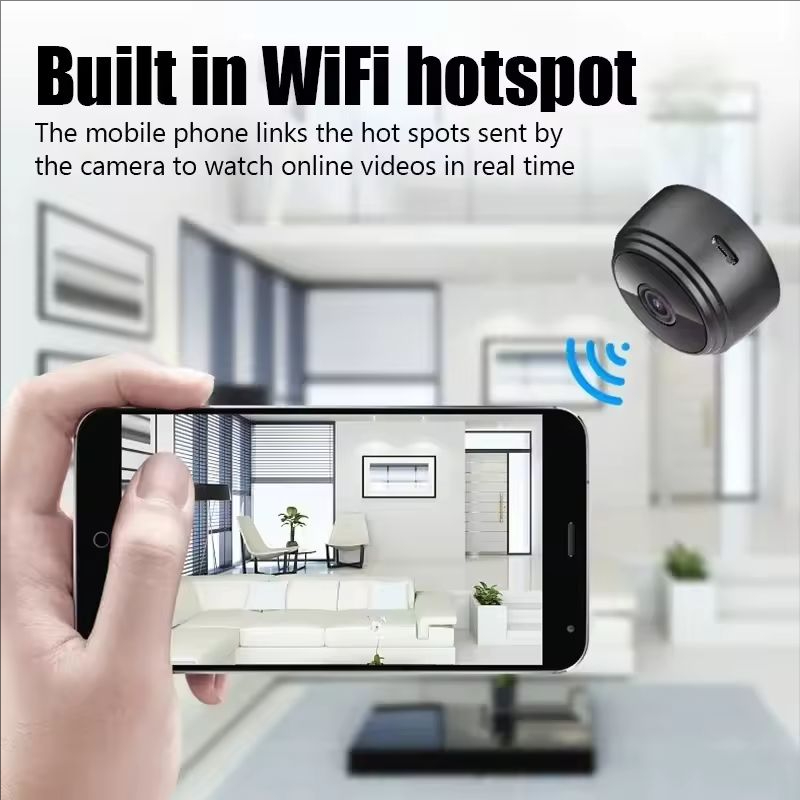 A9 Wifi Mini Camera 1080P Beve - Smart Home Os recensie en prijs
