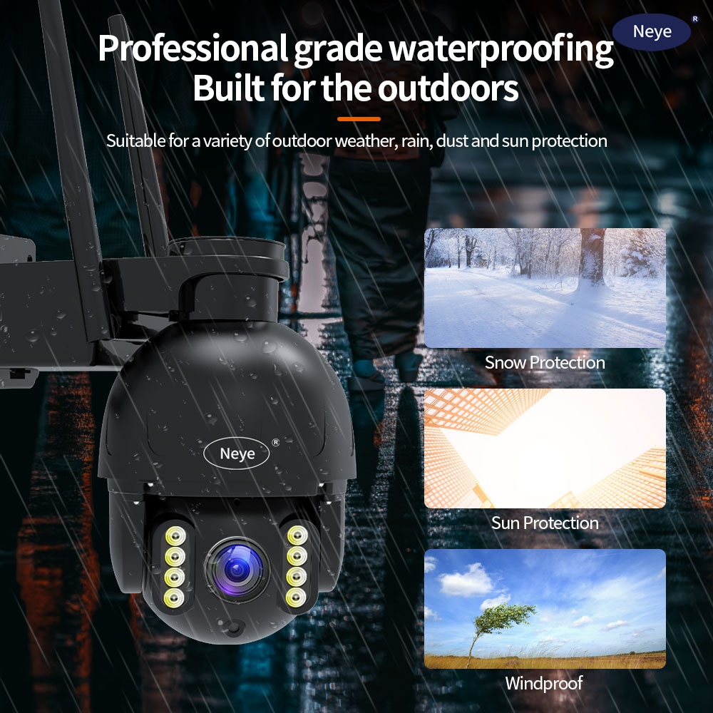 Neye SP100 PTZ WiFi Camera 8MP - Smart Home Os recensie en prijs
