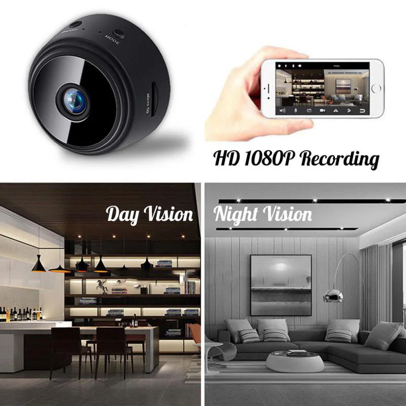 Mini A9 HD Wifi Smart Monitor  - Smart Home Os recensie en prijs