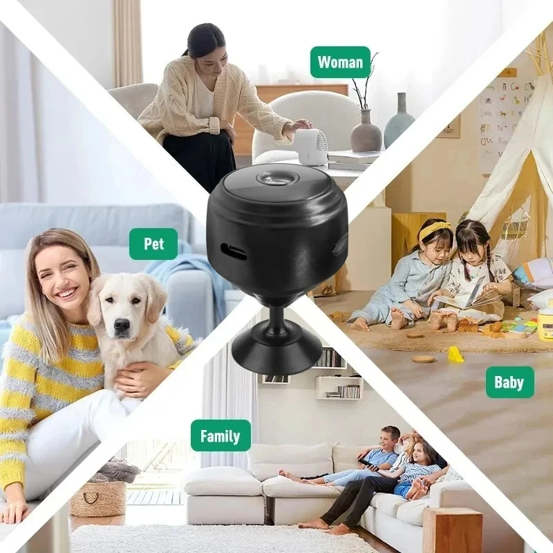 Mini A9 HD Wifi Smart Monitor  - Smart Home Os recensie en prijs