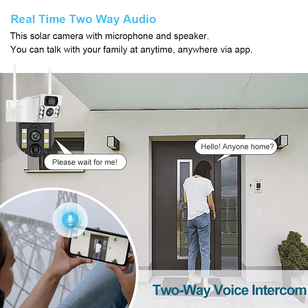 Wifi/4G Zonne-Camera Ip Cctv B - Smart Home Os recensie en prijs