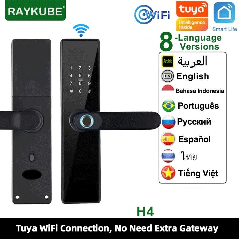 Tuya Wifi Smart Lock Vingerafd - Smart Home Ezviz recensie en prijs