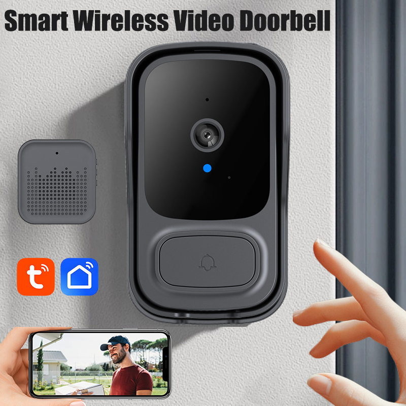 Tuay Wifi-deurbelcamera met cl - Smart Home Video Doorbell Installation recensie en prijs