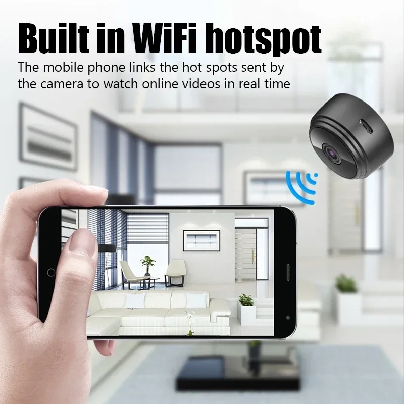 A9 WiFi Mini Camera Draadloze  - Smart Home Os recensie en prijs